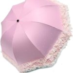 Princess Lace Parasol Folding Sunny and Rainy Dration Umbrella