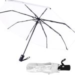 Clear Umbrellas for Rain Adult, Clear Wedding Umbrellas,Transparent Umbrella Automatic Folding Umbrella Compact