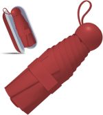 Mini Travel Folding Umbrella for Purse - UPF 50+ Sun & Rain UV Protection, Windproof Small Compact Lightweight Design Fits in Pocket or Bag, Portable Wallet Parasol for Commuter, Men Women Boys Girls