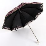 Flower Lace Parasols for Wedding Party Lace Bridal Umbrella - Image 2