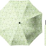 Small Travel Folding Umbrella for Girl, Portable, UV, SunShade, Compact, Automatic, Rain & Wind
