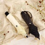 Vintage Lace Parasol, Women's Outdoor UV Sun Parasol Flower Embroidery Folding Umbrella, Lace Pattern for Small Umbrella Series Full of Feminine - Image 2