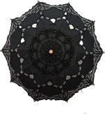 Large Lace Wedding Umbrella Parasol for Bridal Party Dration