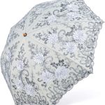 Lace Parasol Ultraviolet-Proof Folding Umbrella UPF50+ Vintage Flower Embroidery Umbrella for Wedding Party and Photo Shooting